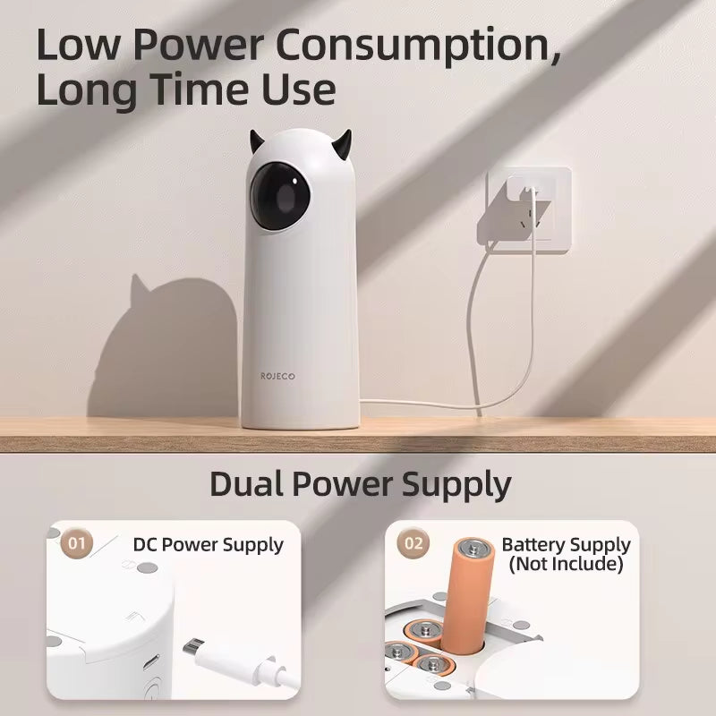 Interactive Automatic LED Laser Cat Toy - Smart Handheld Electronic Pet Accessory for Indoor Use