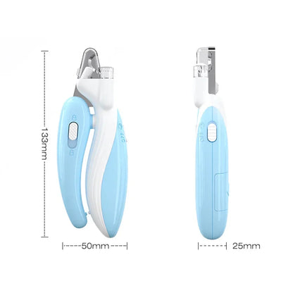 Professional Pet Nail Clippers with Led Light Pet Claw 