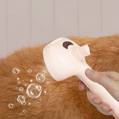 No-Mess Pet Steam Brush - Calm Grooming for Cats & Dogs