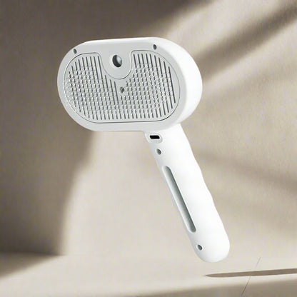 No-Mess Pet Steam Brush - Calm Grooming for Cats & Dogs